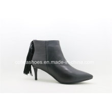 Fashion Sexy Leather Lady Boots avec talons femme